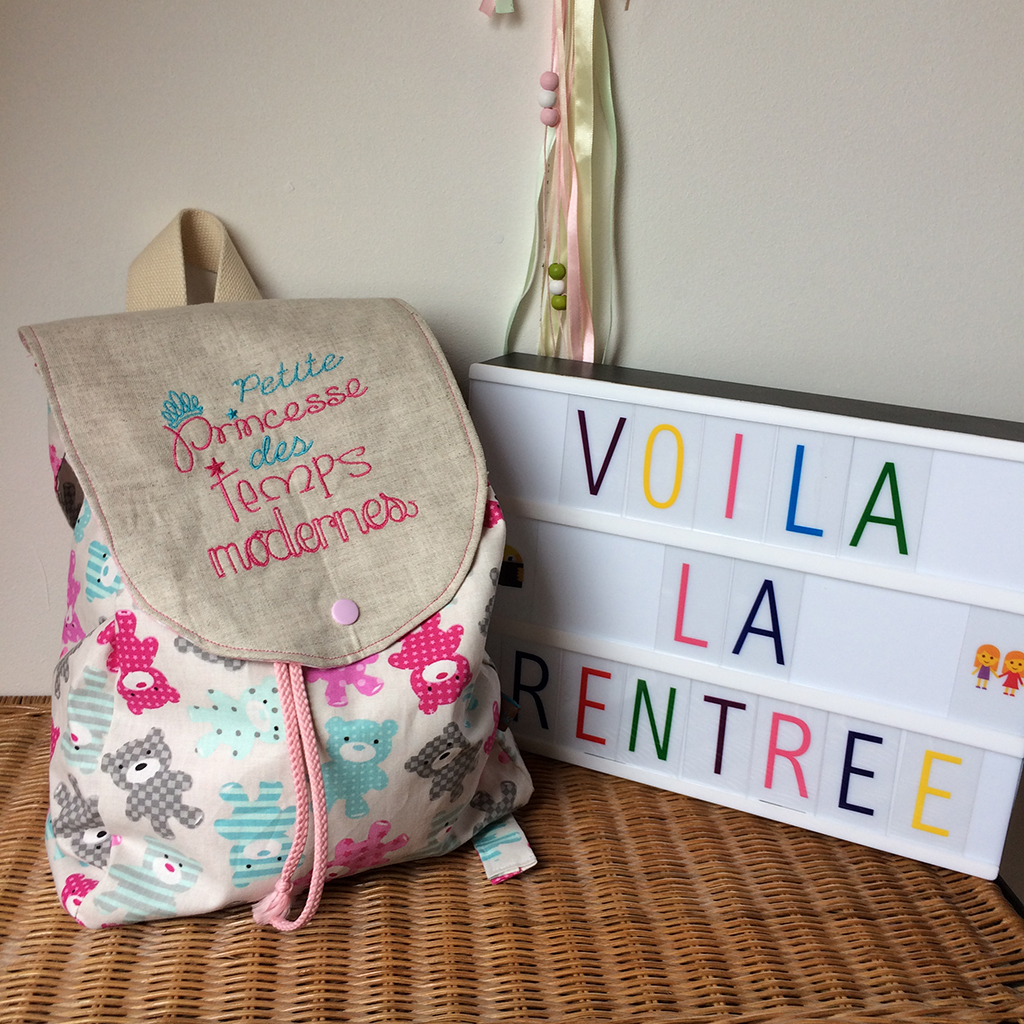 Sac-dos-maternelle-fille Sac à dos maternelle fille