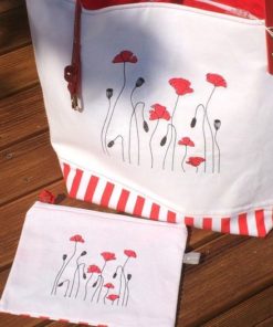 Sac coquelicots