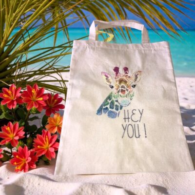 Tote bag "Rainbow Girafe"