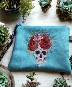 Skull & Flowers
